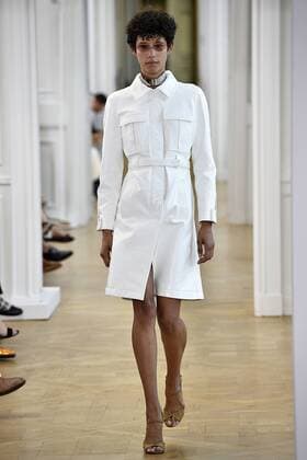 211887 Marineau Starface 2016-09-28 Paris France Paris Fashion week. Defile Courreges Pret-a-porter printemps-ete 2017. CourrÃ¨ges, spring-summer 2017 Paris, France Paris Fashion week. Defile Courreges Ready to wear spring-summer 2017 Editorial Use Only _sans_perso  Copyright: xMarineaux STAR_211887_034