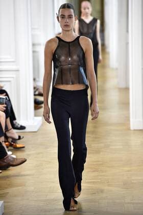 211887 Marineau Starface 2016-09-28 Paris France Paris Fashion week. Defile Courreges Pret-a-porter printemps-ete 2017. CourrÃ¨ges, spring-summer 2017 Paris, France Paris Fashion week. Defile Courreges Ready to wear spring-summer 2017 Editorial Use Only _sans_perso  Copyright: xMarineaux STAR_211887_035