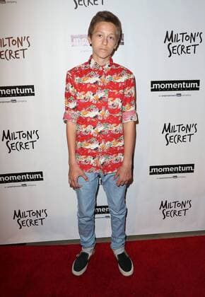 September 27, 2016 - Hollywood, CA, United States - 27 September 2016 - Hollywood, California - Percy Hynes White. Milton s Secret Los Angeles Premiere held at TCL Chinese 6 Theatres. Photo Credit: F. Sadou AdMedia Hollywood United States - ZUMAa123