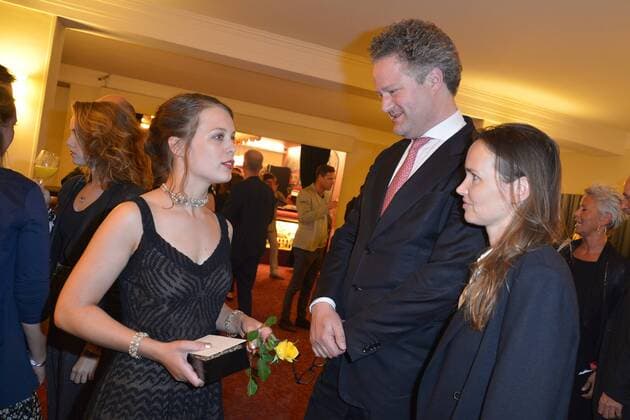 Filmpremiere FRANTZ Paula Beer, Florian Henckel von Donnersmarck, Ehefrau Christiane Asschenfeldt Ankunft Deutschlandpremiere FRANTZ, KIno Delphi Filmpalast in Berlin am 28.09.2016