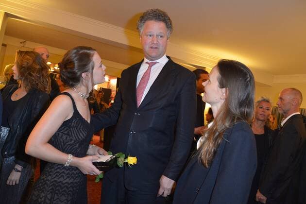 Filmpremiere FRANTZ Paula Beer, Florian Henckel von Donnersmarck, Ehefrau Christiane Asschenfeldt Ankunft Deutschlandpremiere FRANTZ, KIno Delphi Filmpalast in Berlin am 28.09.2016