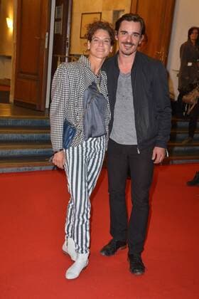 Filmpremiere FRANTZ Bibiana Beglau and Hannes Wegener Ankunft Deutschlandpremiere FRANTZ, KIno Delphi Filmpalast in Berlin am 28.09.2016