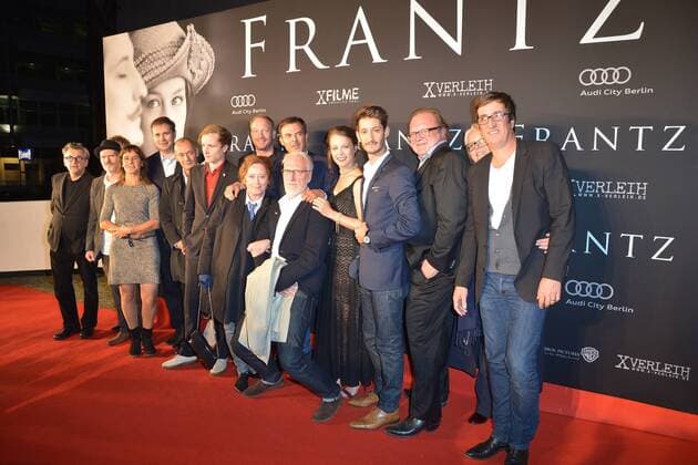 Filmpremiere FRANTZ Der Cast und Filmcrew Ankunft Deutschlandpremiere FRANTZ, KIno Delphi Filmpalast in Berlin am 28.09.2016