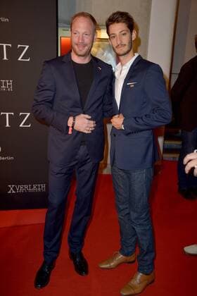Filmpremiere FRANTZ Johann von Buelow, Pierre Niney Ankunft Deutschlandpremiere FRANTZ, KIno Delphi Filmpalast in Berlin am 28.09.2016