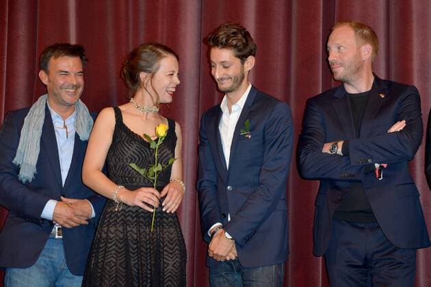 Filmpremiere FRANTZ Francois Ozon, Paula Beer, Pierre Niney, Johann von Buelow Ankunft Deutschlandpremiere FRANTZ, KIno Delphi Filmpalast in Berlin am 28.09.2016