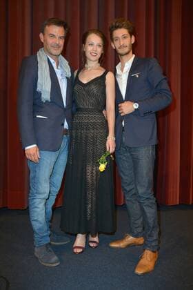Filmpremiere FRANTZ FranÒ«ois Ozon, Paula Beer, Pierre Niney Ankunft Deutschlandpremiere FRANTZ, KIno Delphi Filmpalast in Berlin am 28.09.2016