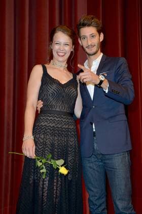 Filmpremiere FRANTZ Paula Beer, Pierre Niney Deutschlandpremiere FRANTZ, KIno Delphi Filmpalast in Berlin am 28.09.2016