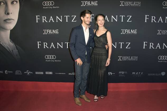 Pierre Niney und Paula Beer bei der Premiere des Kinofilms Frantz im Delphi Filmpalast. Berlin, 28.09.2016 Foto:xFredericx xFuturexImage
