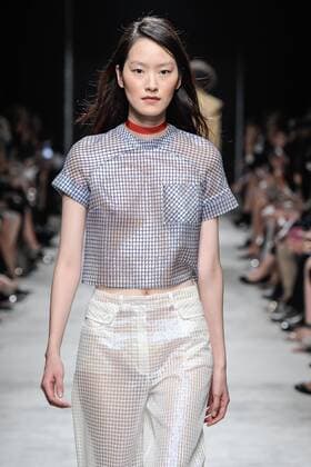 211931 Marineau Starface 2016-09-28 Paris France Paris Fashion week. Pret-a-porter printemps-ete 2017. Defile LAROCHE. Editorial use only  Copyright: xMarineaux STAR_211931_018