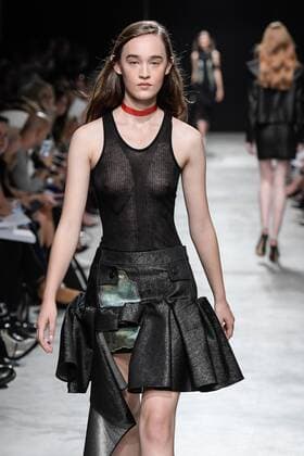 211931 Marineau Starface 2016-09-28 Paris France Paris Fashion week. Pret-a-porter printemps-ete 2017. Defile LAROCHE. Editorial use only  Copyright: xMarineaux STAR_211931_034