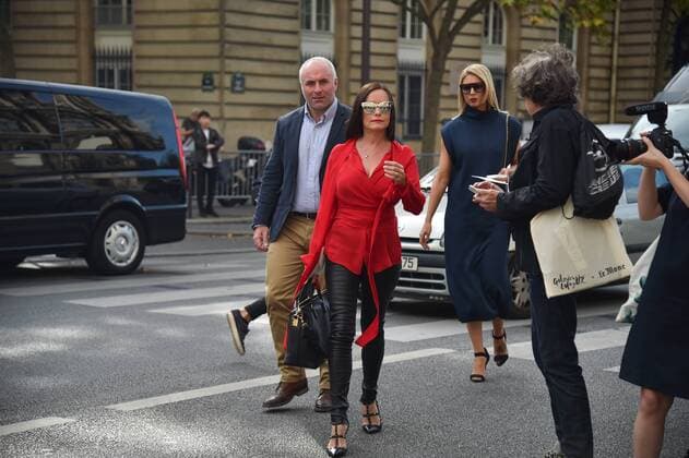 guest CELEBRITES : Collection Lanvin - Fashion Week de paris - Pret a porter Printemps Ete 2017 - 28 09 2016 LionelUrman Panoramic 