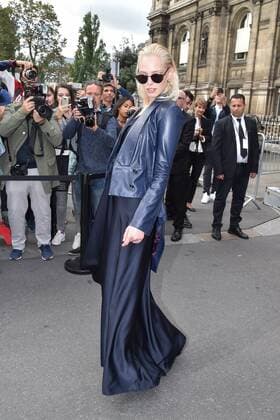 Tanya Dziahileva CELEBRITES : Collection Lanvin - Fashion Week de paris - Pret a porter Printemps Ete 2017 - 28 09 2016 LionelUrman Panoramic 