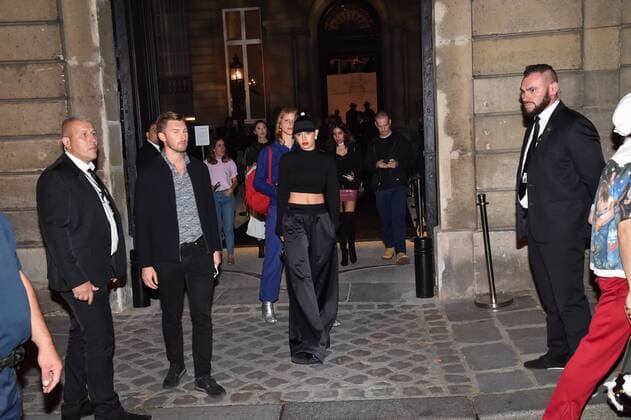 Charli XCX CELEBRITES : Collection PUMA by Rihanna - PUMA x Fenty - Fashion Week de paris - Pret a porter Printemps Ete 2017 - 28 09 2016 LionelUrman Panoramic 