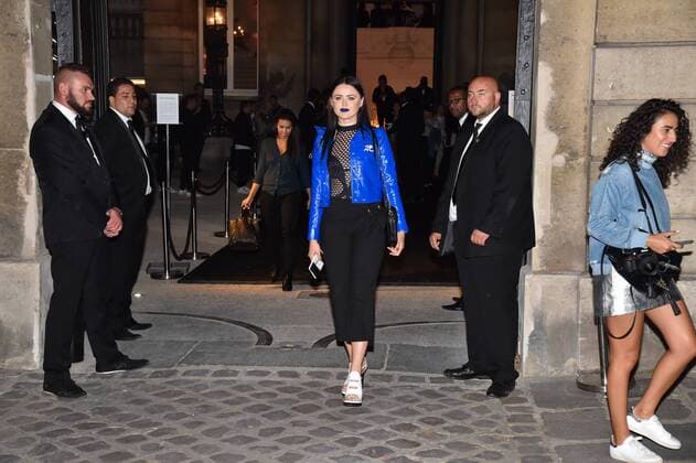 FENTY x PUMA by Rihanna show as part of the Paris Fashion Week Womenswear Spring Summer 2017 CELEBRITES : Collection PUMA by Rihanna - PUMA x Fenty - Fashion Week de paris - Pret a porter Printemps Ete 2017 - 28 09 2016 LionelUrman Panoramic 