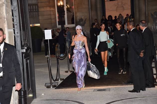 FENTY x PUMA by Rihanna show as part of the Paris Fashion Week Womenswear Spring Summer 2017 CELEBRITES : Collection PUMA by Rihanna - PUMA x Fenty - Fashion Week de paris - Pret a porter Printemps Ete 2017 - 28 09 2016 LionelUrman Panoramic 