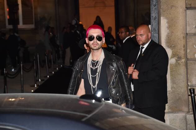 Bill Kaulitz CELEBRITES : Collection PUMA by Rihanna - PUMA x Fenty - Fashion Week de paris - Pret a porter Printemps Ete 2017 - 28 09 2016 LionelUrman Panoramic 