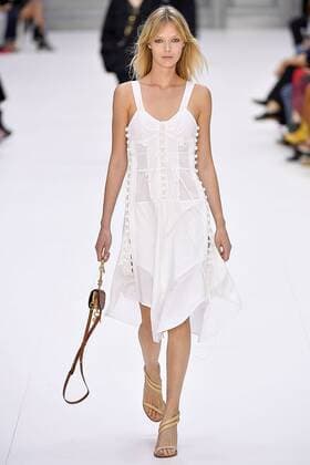 211953 Marineau Starface 2016-09-29 Paris France Paris Fashion week. Pret-a-porter printemps-ete 2017. Defile Chloe. Chloe, spring-summer 2017 Paris, France Paris Fashion week. Ready-to-wear spring-summer 2017 Defile Chloe Editorial Use Only _sans_perso  Copyright: xMarineaux STAR_211953_005