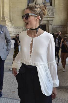 Olivia Palermo CELEBRITES : Modenschau Barbara Bui - Paris - 29 09 2016 JBAutissier Panoramic 