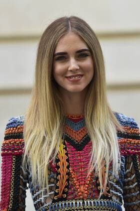 Chiara Ferragni CELEBRITES : Modenschau Balmain - Paris - 29 09 2016 JBAutissier Panoramic 