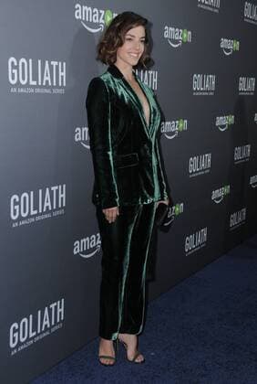 September 30, 2016 - West Hollywood, CA, United States - 30 September 2016 - West Hollywood, California. Olivia Thirlby. Amazon Red Carpet Premiere Screening Of Original Drama Series Goliath held at The London West Hollywood. Photo Credit: AdMedia West Hollywood United States - ZUMAa123