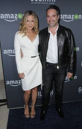 September 30, 2016 - West Hollywood, CA, United States - 30 September 2016 - West Hollywood, California. Maria Bello, Morgan Wandell. Amazon Red Carpet Premiere Screening Of Original Drama Series Goliath held at The London West Hollywood. Photo Credit: AdMedia West Hollywood United States - ZUMAa123