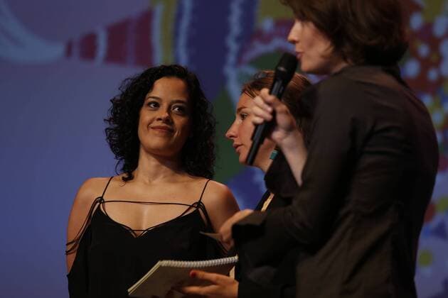 Aquarius Filmpremiere in Paris L actrice Maeve Jinkings lors de la presentation du film AQUARIUS realise par Kleber Mendonca Filho lors du Festival biarritz amerique latine au Pays Basque edition 2016. Pays Basque, Pyrenees-Atlantiques, Aquitaine, France, Europe. CELEBRITES : Festival de Biarritz - Amerique Latine - 29 09 2016 PHOTOMOBILE PANORAMIC 