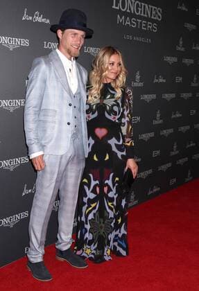 September 29, 2016 - Long Beach, CA, United States - 29 September 2016 - Long Beach, California - Kaley Cuoco and boyfriend Karl Cook. Longines Masters Los Angeles Gala held at Long Beach Convention Center. Photo Credit: Russ Elliot AdMedia Long Beach United States - ZUMAa123