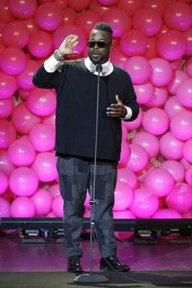 Marvin A. Smith bei der Verleihung des InTouch Award 2016 in der Nachtresidenz. Düsseldorf, 29.09.2016 Foto:xC.xHardtx xFuturexImage