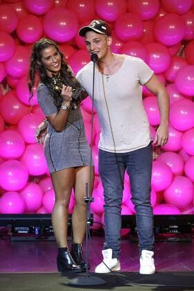 Sarah Lombardi und Pietro Lombardi bei der Verleihung des InTouch Award 2016 in der Nachtresidenz. Düsseldorf, 29.09.2016 Foto:xC.xHardtx xFuturexImage