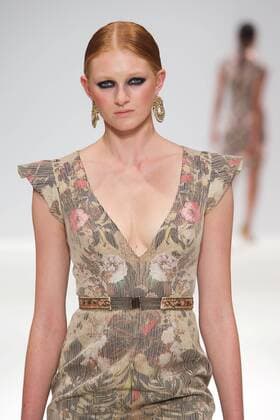 September 30, 2016 - London, United Kingdom - A model walks the runway at the Rocky Star show during London Fashion Week Spring Summer collections 2017 on September 16, 2016 in London, United Kingdom. London United Kingdom  - ZUMAn230