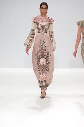 September 30, 2016 - London, United Kingdom - A model walks the runway at the Rocky Star show during London Fashion Week Spring Summer collections 2017 on September 16, 2016 in London, United Kingdom. London United Kingdom  - ZUMAn230