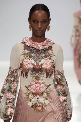 September 30, 2016 - London, United Kingdom - A model walks the runway at the Rocky Star show during London Fashion Week Spring Summer collections 2017 on September 16, 2016 in London, United Kingdom. London United Kingdom  - ZUMAn230