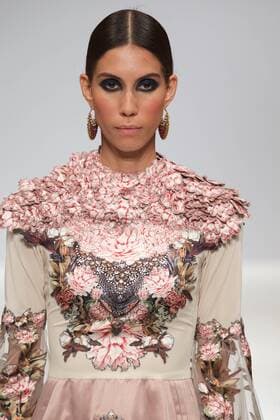 September 30, 2016 - London, United Kingdom - A model walks the runway at the Rocky Star show during London Fashion Week Spring Summer collections 2017 on September 16, 2016 in London, United Kingdom. London United Kingdom  - ZUMAn230