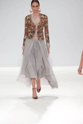 September 30, 2016 - London, United Kingdom - A model walks the runway at the Rocky Star show during London Fashion Week Spring Summer collections 2017 on September 16, 2016 in London, United Kingdom. London United Kingdom  - ZUMAn230