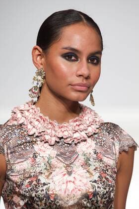 September 30, 2016 - London, United Kingdom - A model walks the runway at the Rocky Star show during London Fashion Week Spring Summer collections 2017 on September 16, 2016 in London, United Kingdom. London United Kingdom  - ZUMAn230