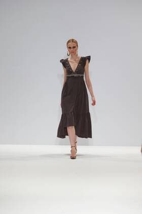 London Fashion Week - Rocky Star Modenschau September 30, 2016 - London, United Kingdom - A model walks the runway at the Rocky Star show during London Fashion Week Spring Summer collections 2017 on September 16, 2016 in London, United Kingdom. London United Kingdom  - ZUMAn230