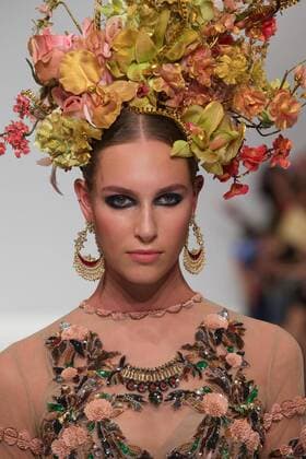 London Fashion Week - Rocky Star Modenschau September 30, 2016 - London, United Kingdom - A model walks the runway at the Rocky Star show during London Fashion Week Spring Summer collections 2017 on September 16, 2016 in London, United Kingdom. London United Kingdom  - ZUMAn230