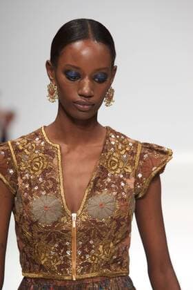 London Fashion Week - Rocky Star Modenschau September 30, 2016 - London, United Kingdom - A model walks the runway at the Rocky Star show during London Fashion Week Spring Summer collections 2017 on September 16, 2016 in London, United Kingdom. London United Kingdom  - ZUMAn230