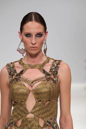 London Fashion Week - Rocky Star Modenschau September 30, 2016 - London, United Kingdom - A model walks the runway at the Rocky Star show during London Fashion Week Spring Summer collections 2017 on September 16, 2016 in London, United Kingdom. London United Kingdom  - ZUMAn230