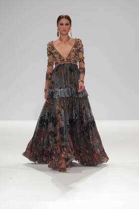 September 30, 2016 - London, United Kingdom - A model walks the runway at the Rocky Star show during London Fashion Week Spring Summer collections 2017 on September 16, 2016 in London, United Kingdom. London United Kingdom  - ZUMAn230