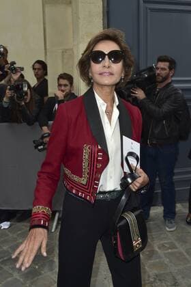 Paris Fashion Week - Prominente vor der Christian Dior Modenschau Nati Abascal CELEBRITES : Modenschau Christian Dior - Paris - 30 09 2016 JBAutissier Panoramic 