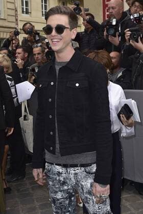 Paris Fashion Week - Prominente vor der Christian Dior Modenschau Gabriel Kane Day Lewis CELEBRITES : Modenschau Christian Dior - Paris - 30 09 2016 JBAutissier Panoramic 