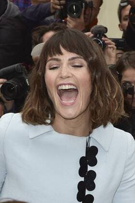 Paris Fashion Week - Prominente vor der Christian Dior Modenschau Gemma Arterton CELEBRITES : Modenschau Christian Dior - Paris - 30 09 2016 JBAutissier Panoramic 