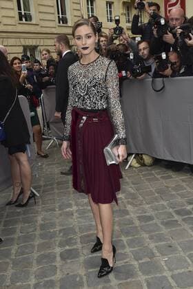 Olivia Palermo CELEBRITES : Modenschau Christian Dior - Paris - 30 09 2016 JBAutissier Panoramic 
