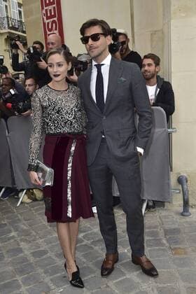 Olivia Palermo et Johannes Huebl CELEBRITES : Modenschau Christian Dior - Paris - 30 09 2016 JBAutissier Panoramic 