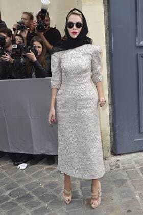 Ulyana Sergeenko CELEBRITES : Modenschau Christian Dior - Paris - 30 09 2016 JBAutissier Panoramic 