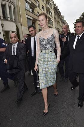 Karlie Kloss CELEBRITES : Modenschau Christian Dior - Paris - 30 09 2016 JBAutissier Panoramic 