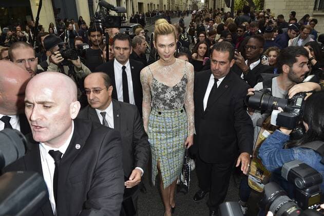 Karlie Kloss CELEBRITES : Modenschau Christian Dior - Paris - 30 09 2016 JBAutissier Panoramic 