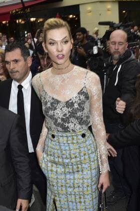 Karlie Kloss CELEBRITES : Modenschau Christian Dior - Paris - 30 09 2016 JBAutissier Panoramic 
