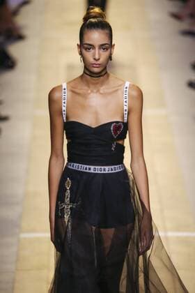 Paris Fashion Week - Christian Dior Modenschau 212022 Marineau Starface 2016-09-30 Paris France Paris Fashion Week. Défilé PAP Printemps-Eté 2017. Christian Dior. Editorial use only  Copyright: xMarineaux STAR_212022_020